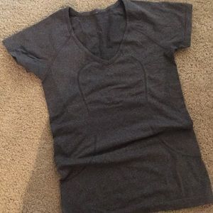 Grey Short Sleeve Lululemon